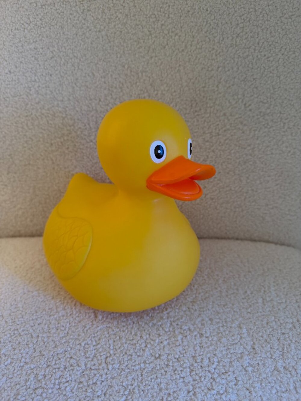 Large 8" Yellow Rubber Ducky Toy - ToySmith